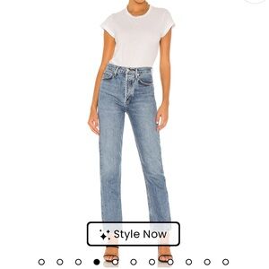 Agolde 90s Pinch Waist in Navigate